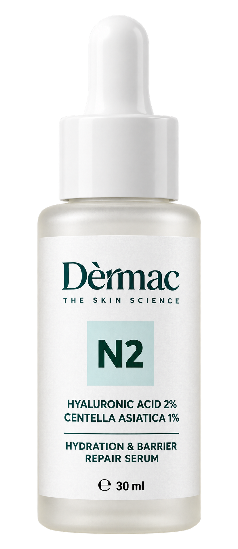 Dermac N2 Hydration & Barrier Repair serum bottle